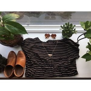 Striped dress with pockets